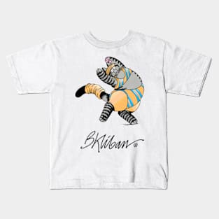 B kliban cat- ballet cat Kids T-Shirt